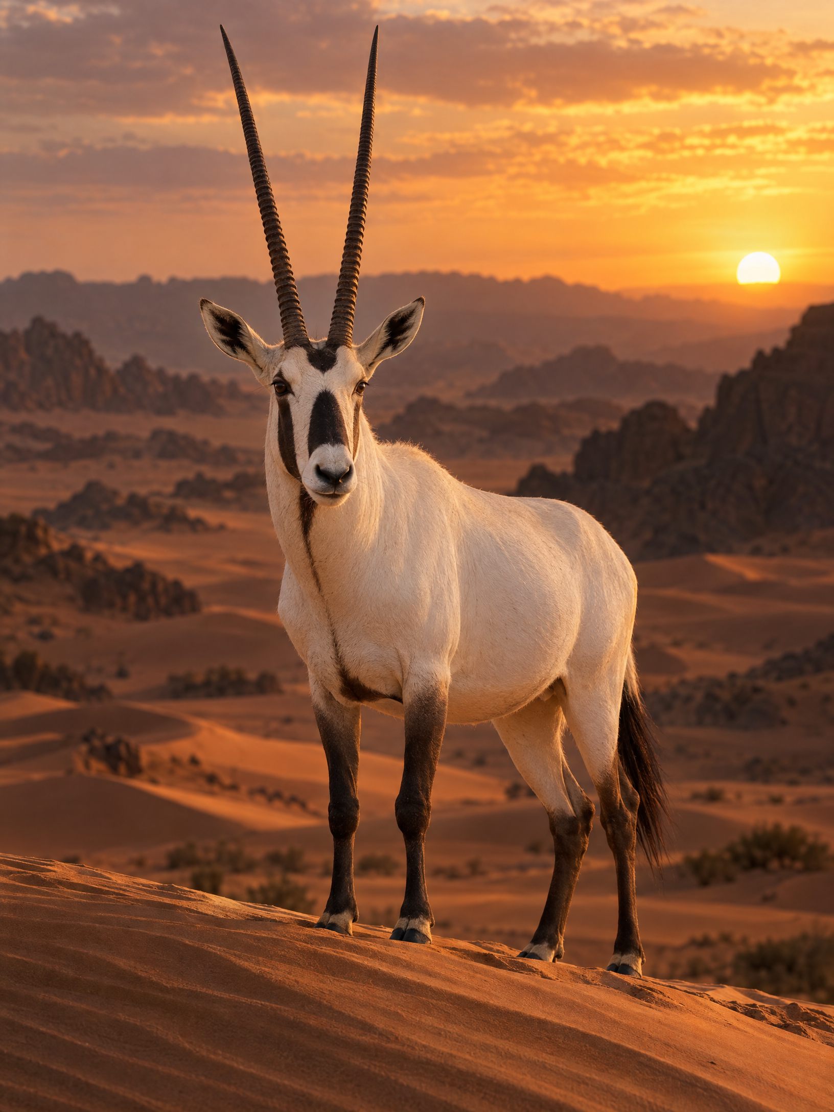المها العربي — صورة سينمائية مولدة